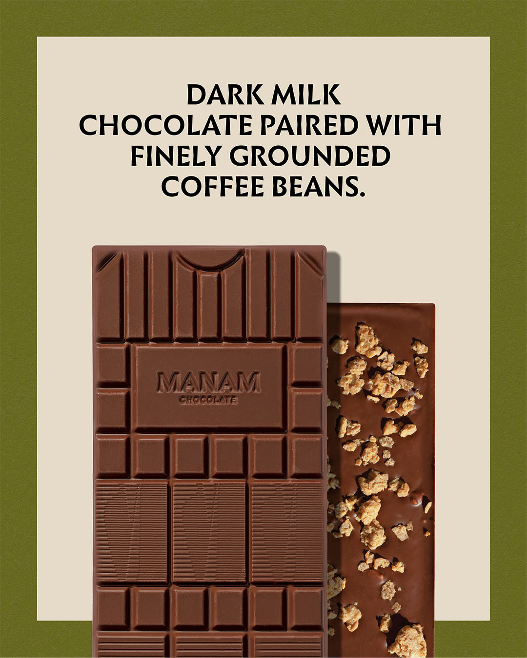 Coffee Crunch Inclusion Tablet - 69% Dark & 45% Milk