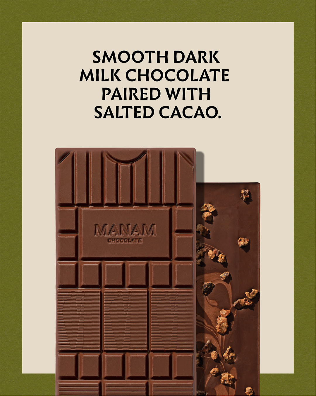 Vietnam Nibs Inclusion Tablet -  73% Dark & 43% Milk