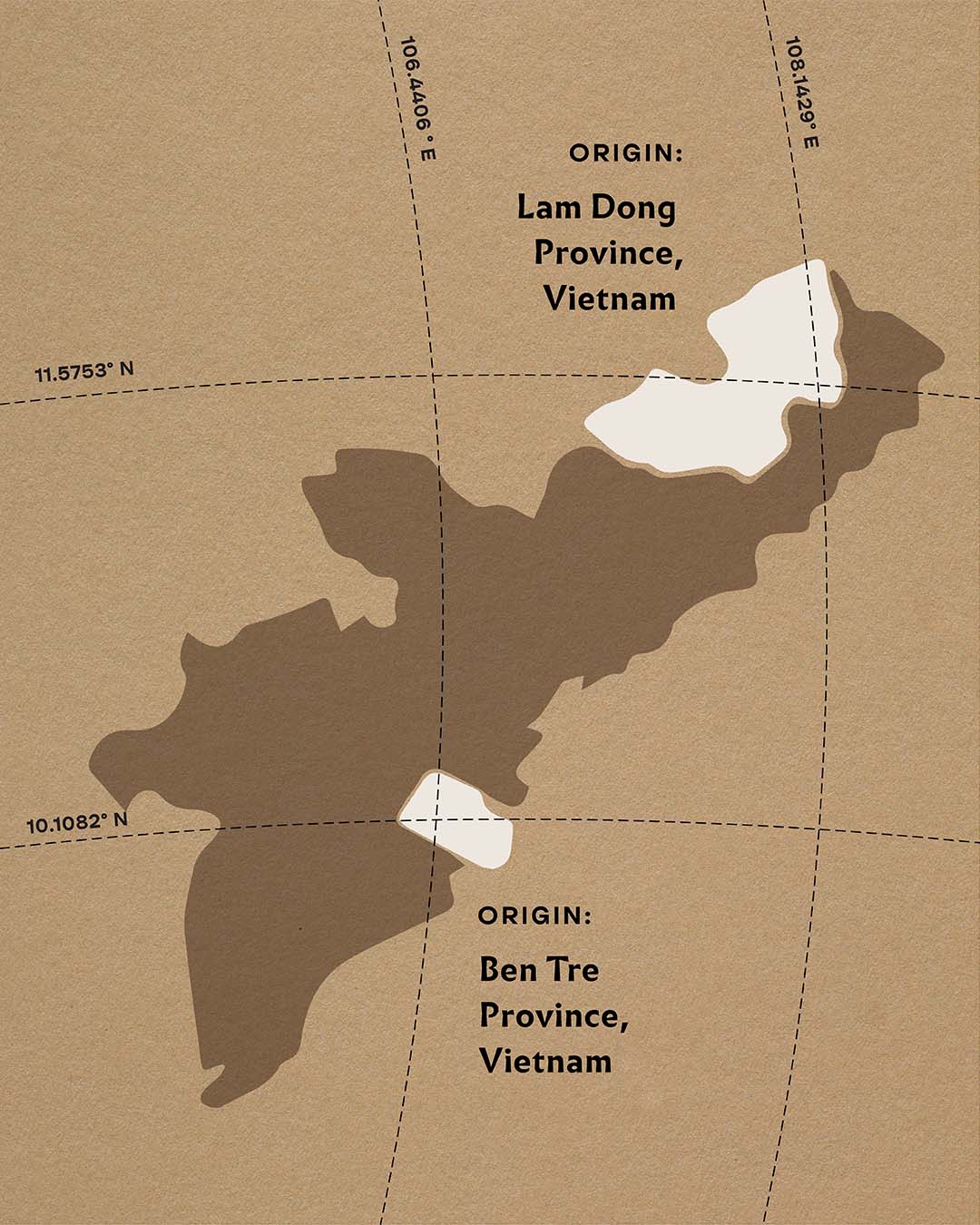 Vietnam Nibs Inclusion Tablet -  73% Dark & 43% Milk