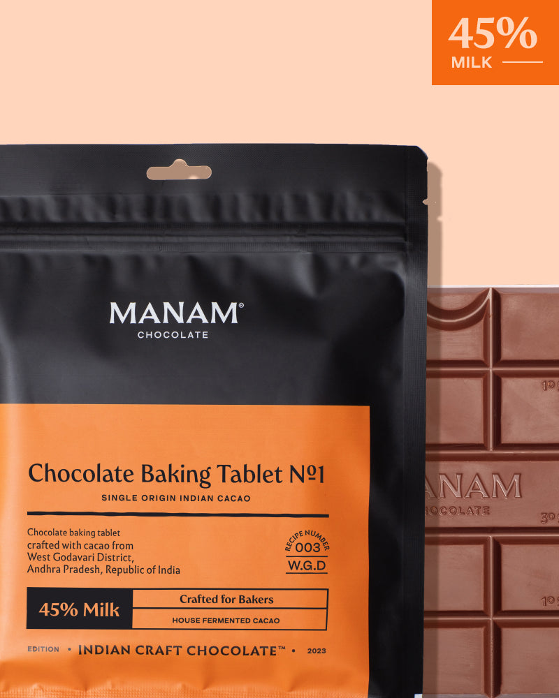 Chocolate Baking Tablet No. 1 - 45% Milk
