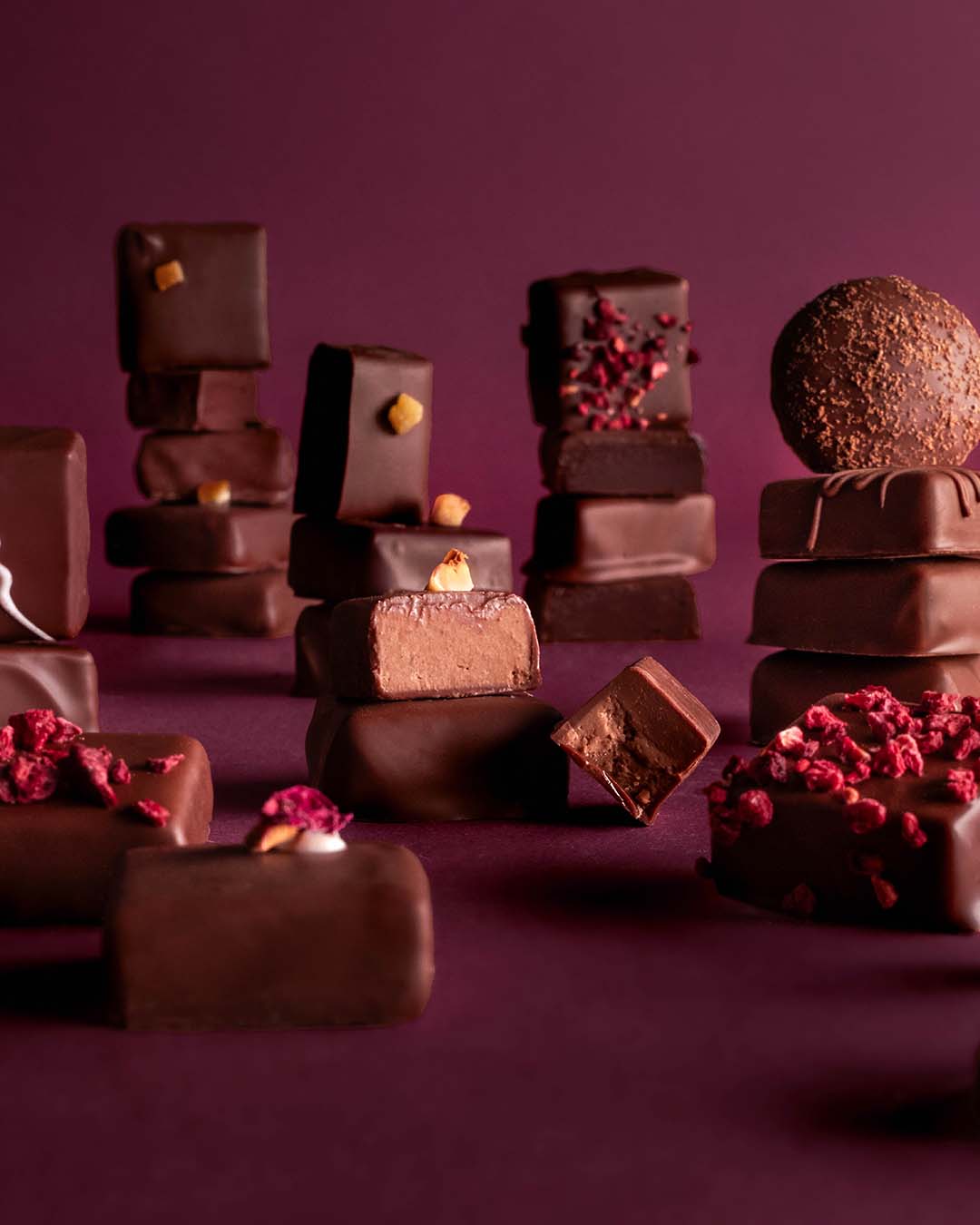 The Chocolatier's Palette Selection