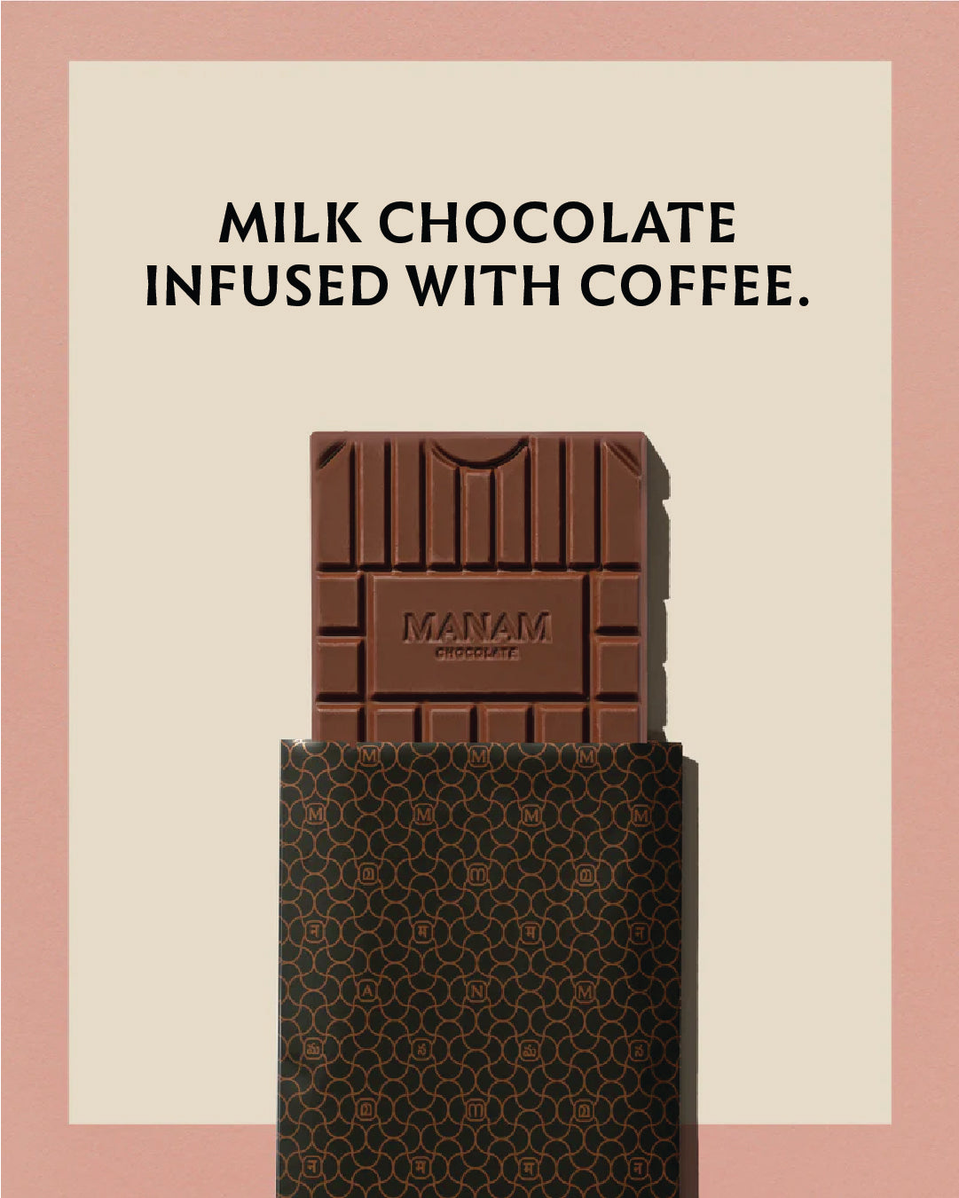 Coffee & Milk Chocolate Infusion Tablet - 38%  Dark Milk