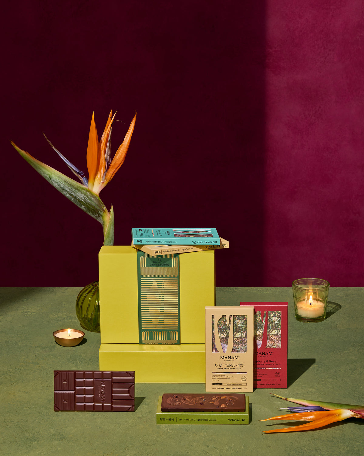 The Diwali Dark Chocolate Tablet Library