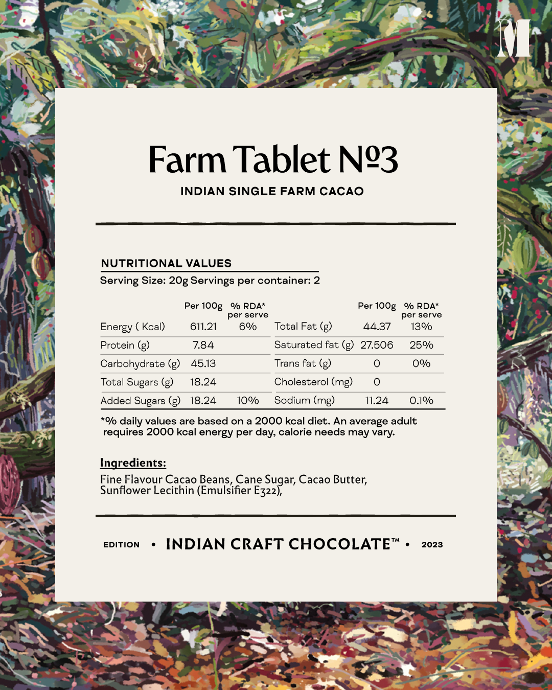 Farm Tablet No. 3 - 68% Dark