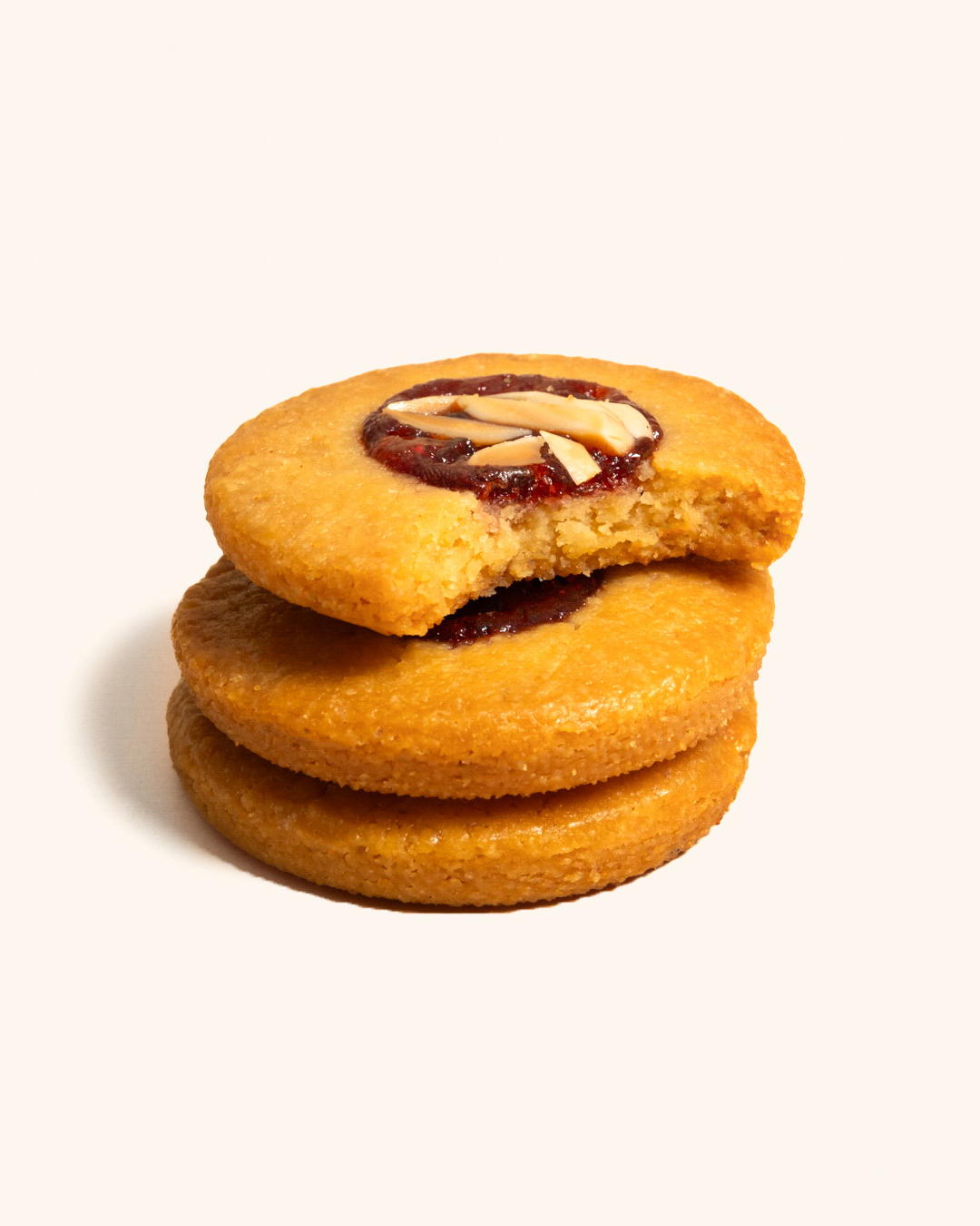 Fruit Jam Shortbread Cookies