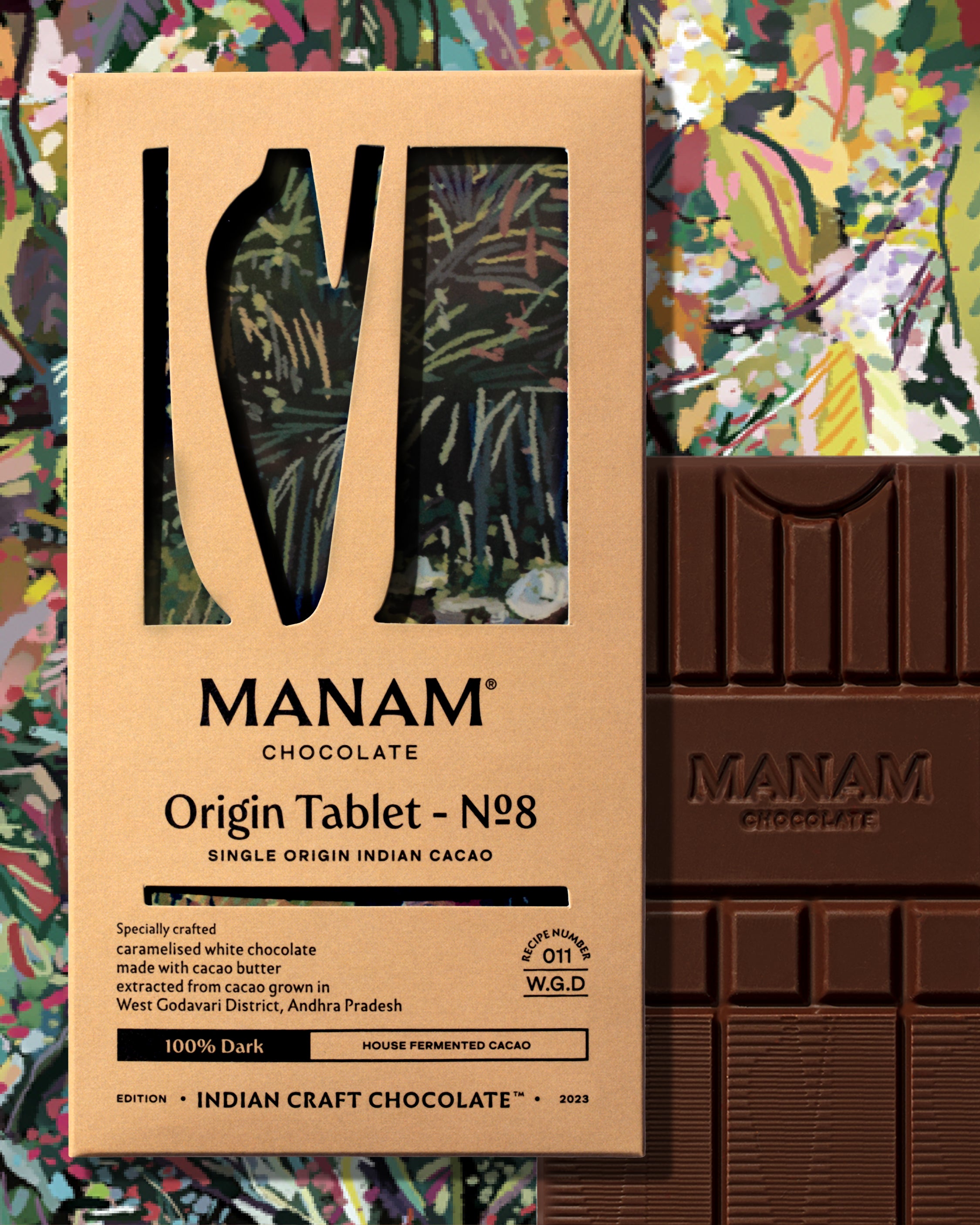 Indian Origin Tablet No. 8 - 100% Dark