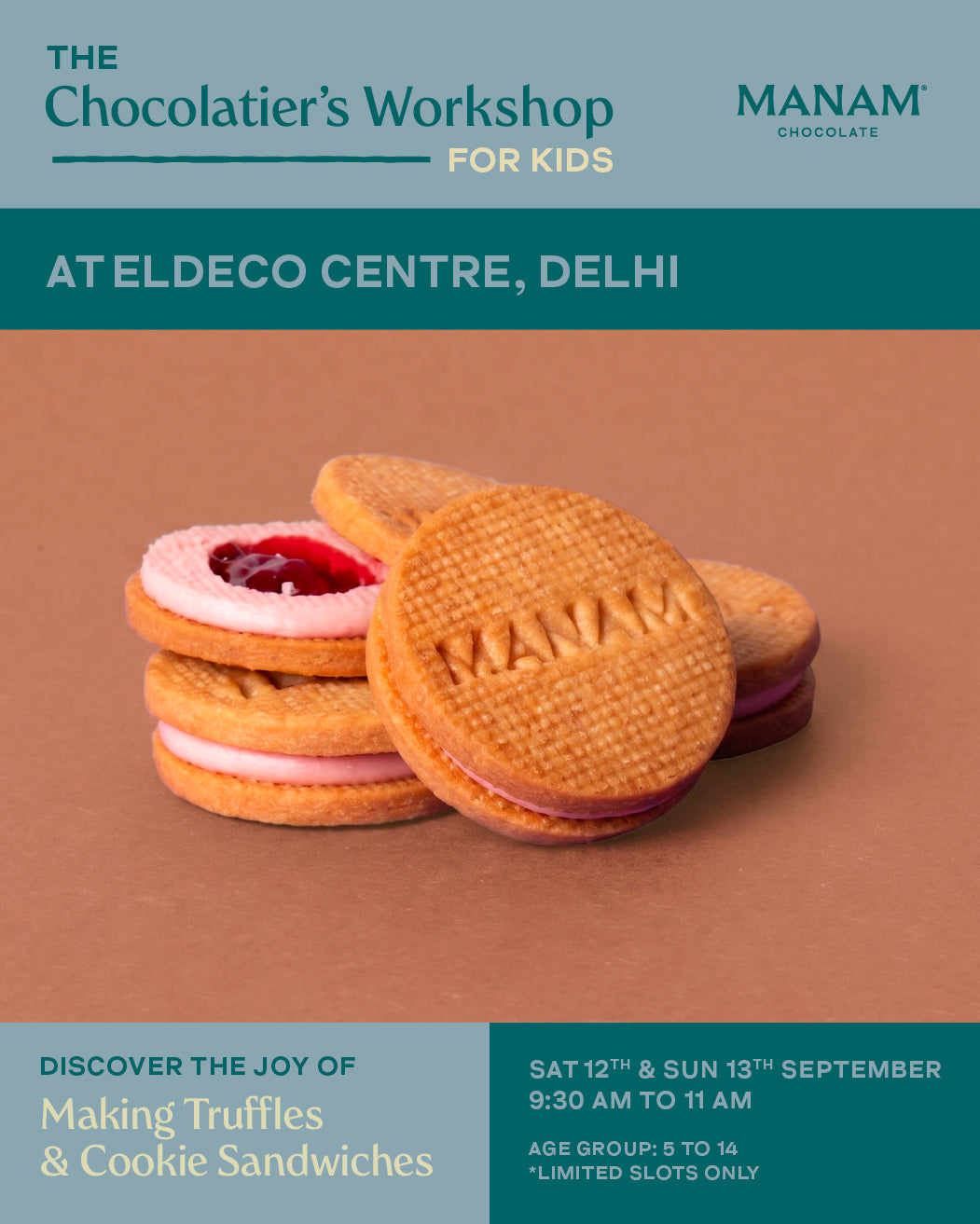KIDS’ WORKSHOP - MAKE YOUR OWN TRUFFLES & COOKIE SANDWICHES - DELHI