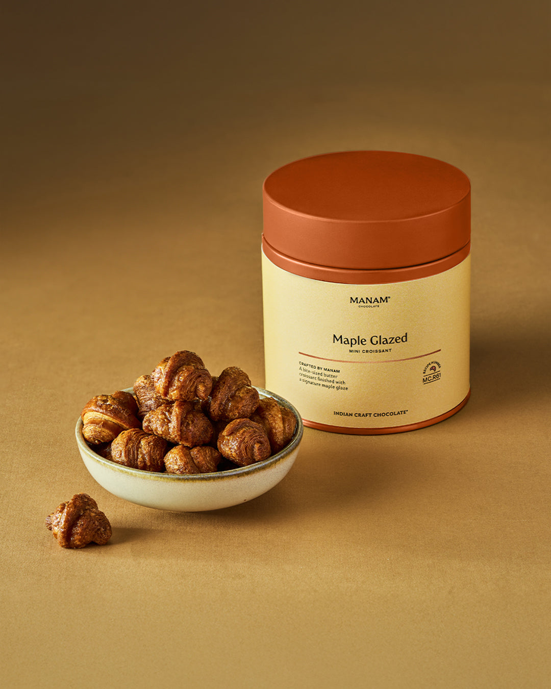 Maple Glazed Mini Croissant - 100 g