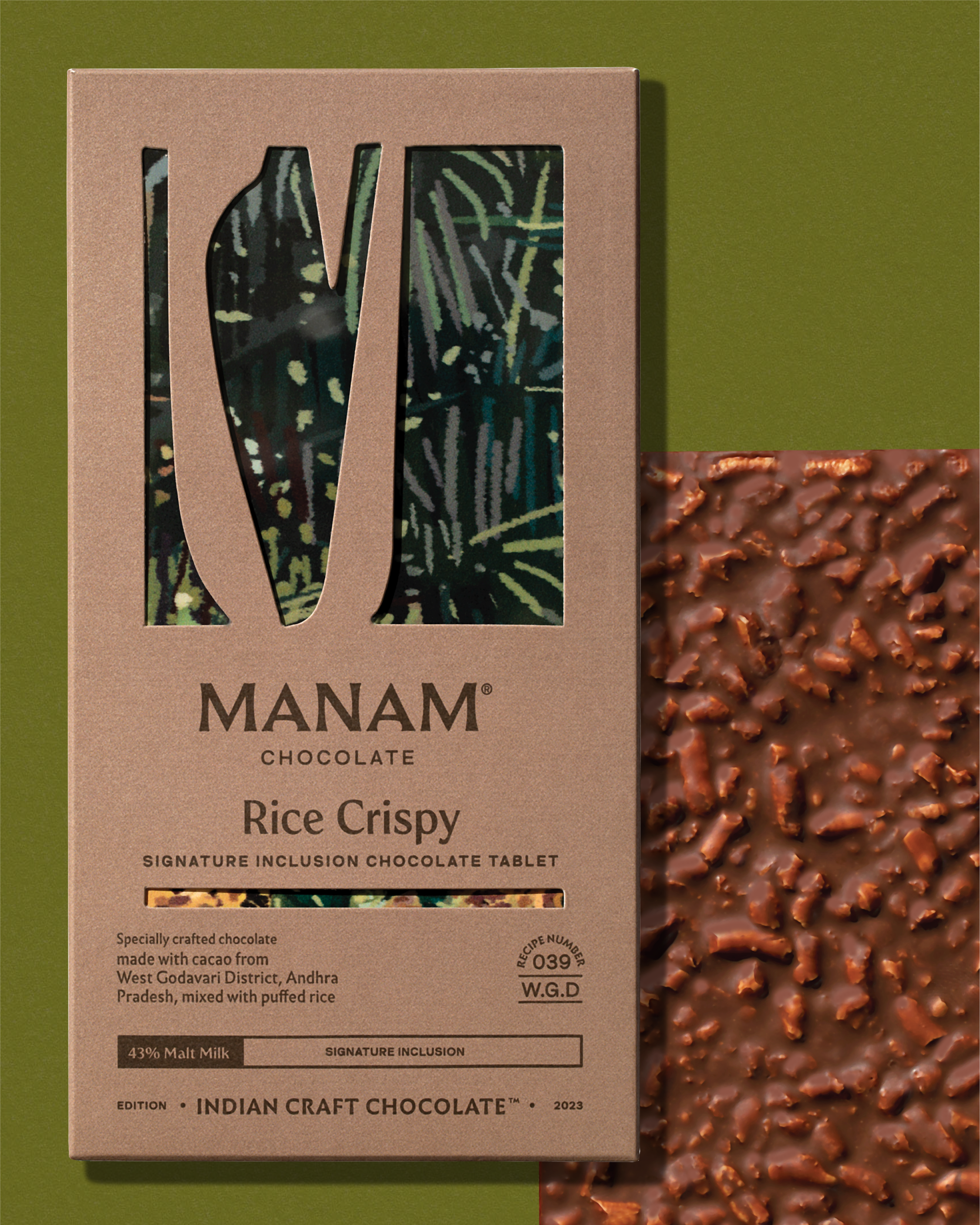 Rice Crispy Inclusion Tablet - 43% Malt Milk