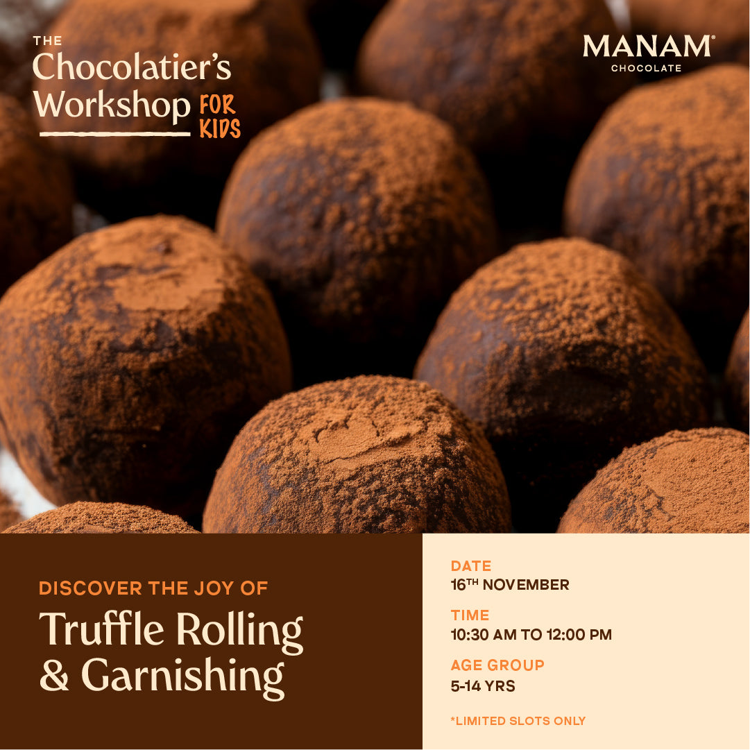 Kids' Workshop- Discover the Joy Of Truffle Rolling & Garnishing