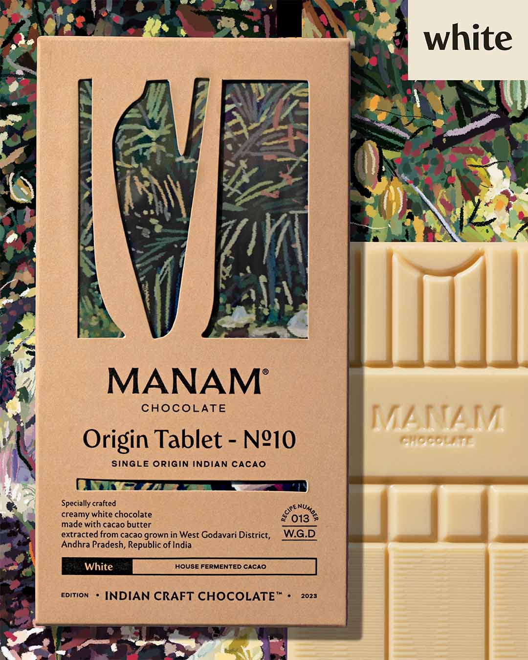 Indian Origin Tablet No. 10 - White Chocolate