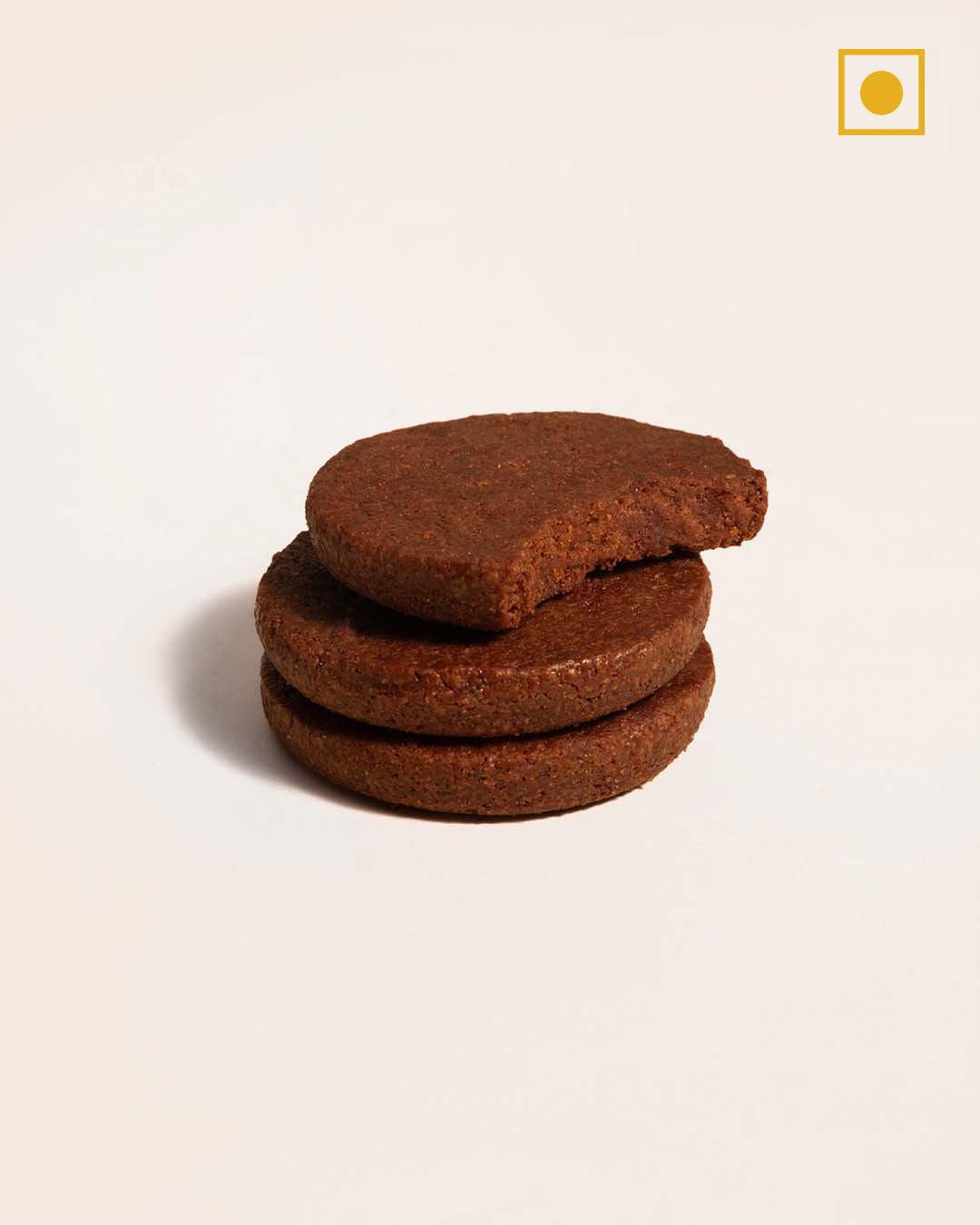 Double Dark Chocolate  Shortbread Cookies - 60% Dark
