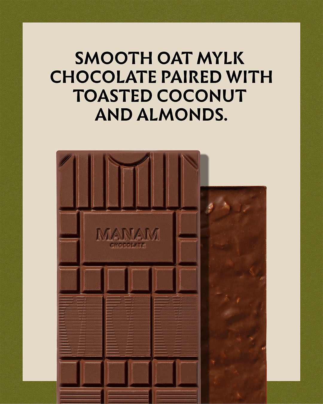 Coconut & Almond Inclusion Tablet - 55% Oat Mylk