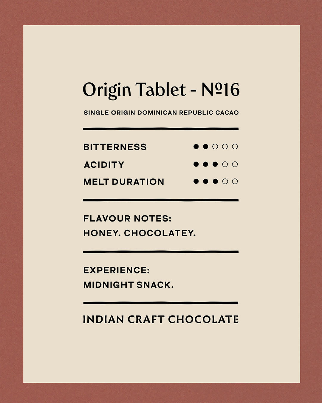 International Origin Tablet No. 16 - 82% Dark