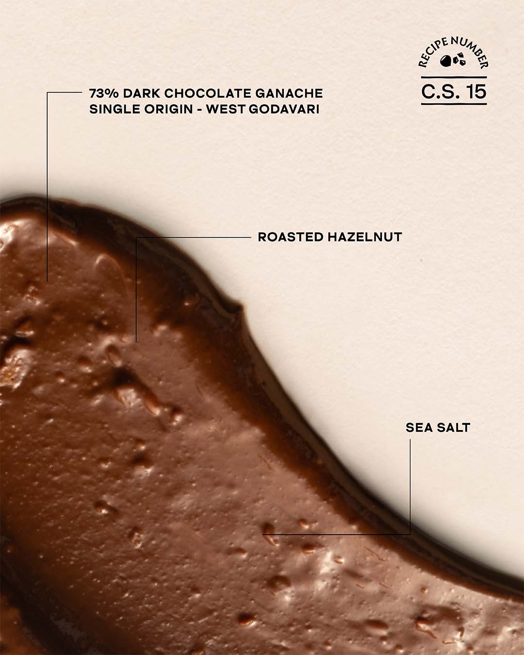 Crunchy Hazelnut & Sea Salt Chocolate Spread - 67% Dark