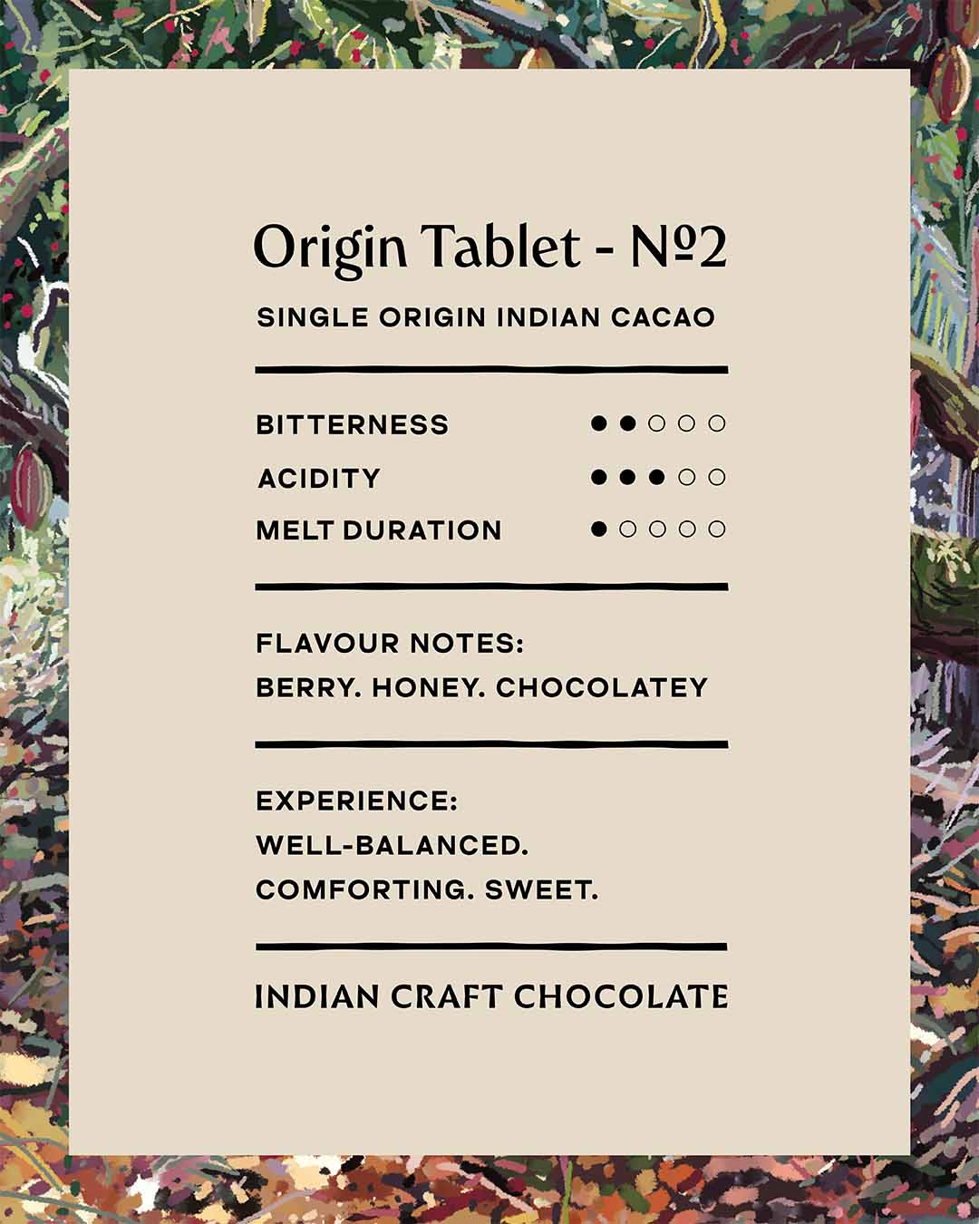 Indian Origin Tablet No. 2 - 60% Dark