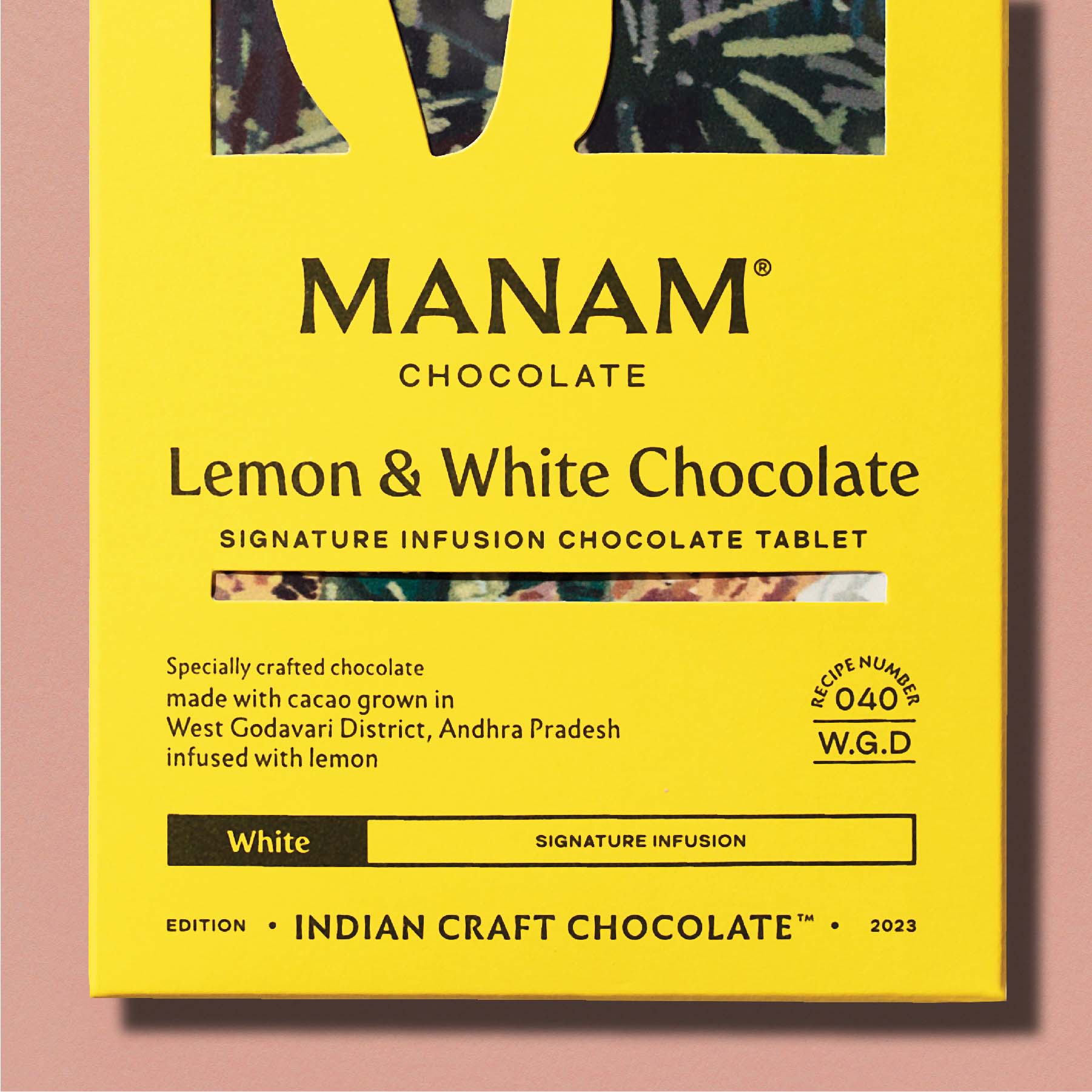 Lemon & White Chocolate Infusion Tablet - White