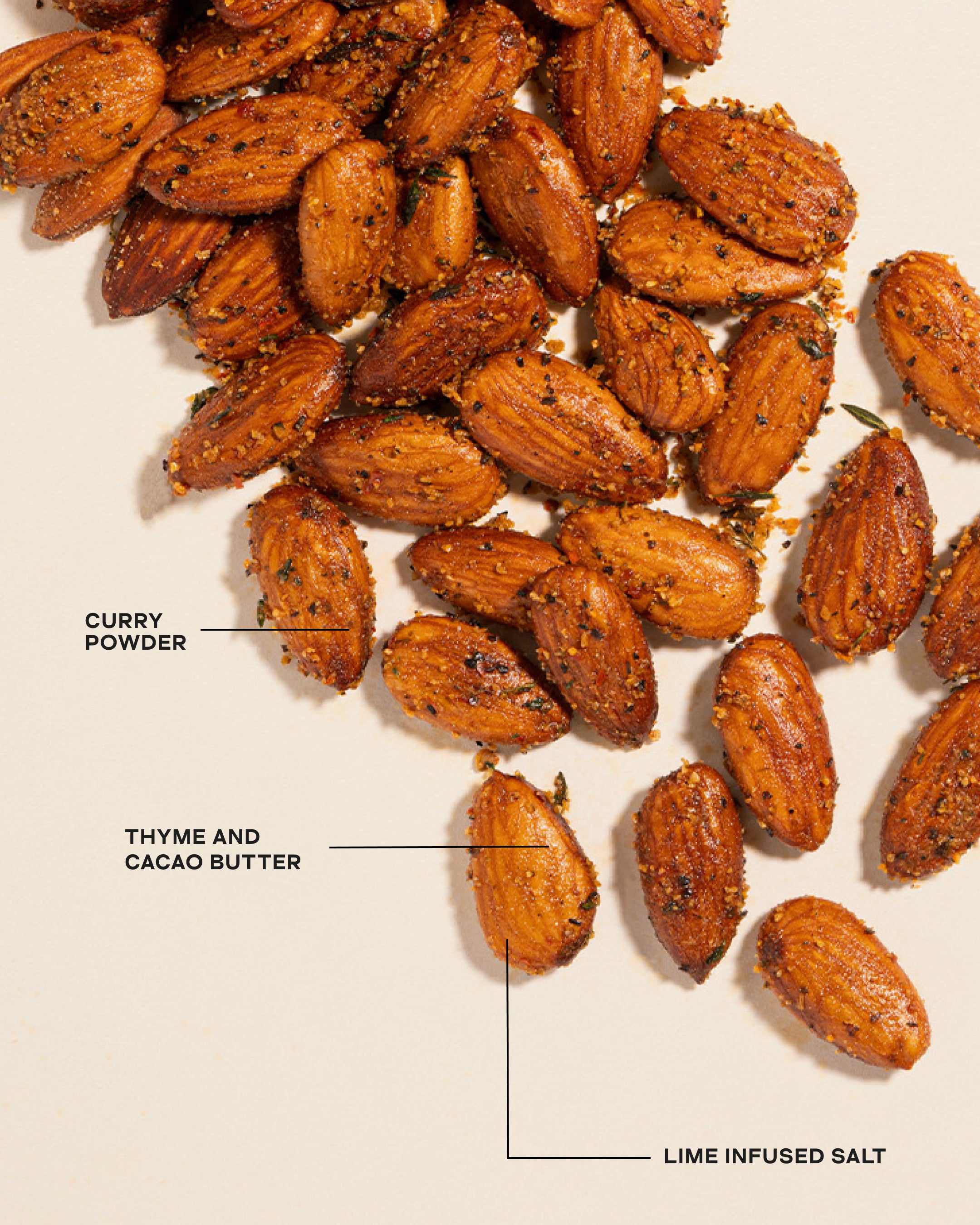 Lime & Thyme Spiced Almonds