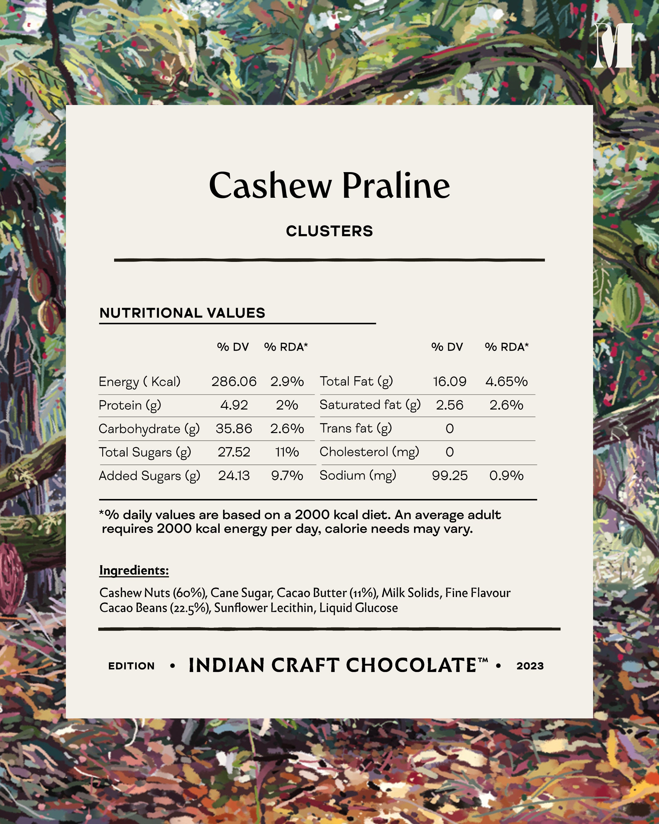 Cashew Praline Clusters - 45% Mylk Chocolate