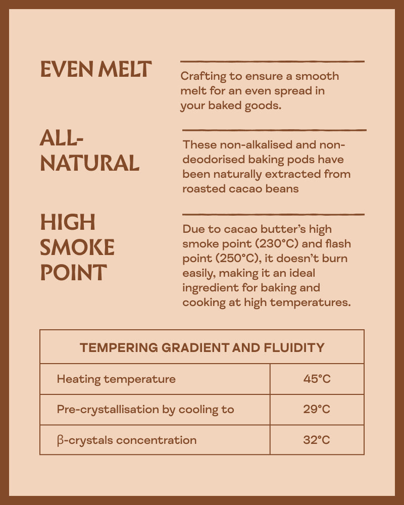 Cacao Butter Baking Tablet