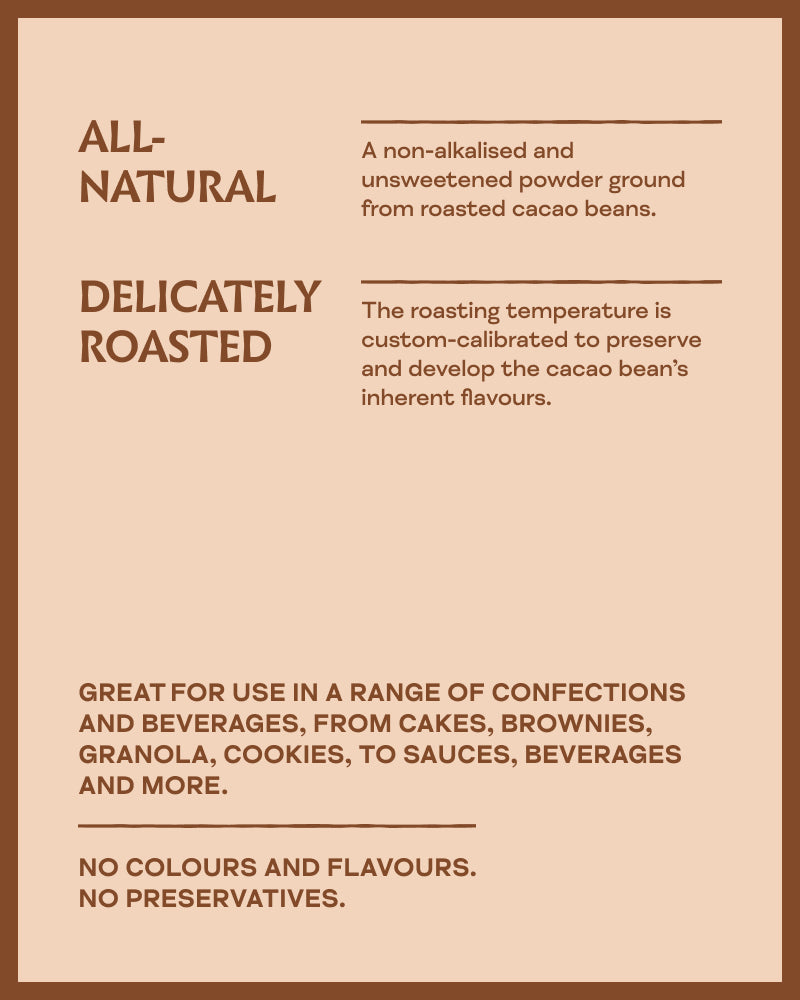 Natural Cacao Powder No. 1 - West Godavari