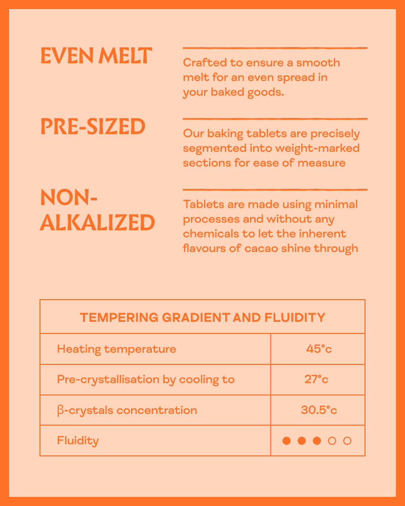 Chocolate Baking Tablet No.6 - 100% Super Dark
