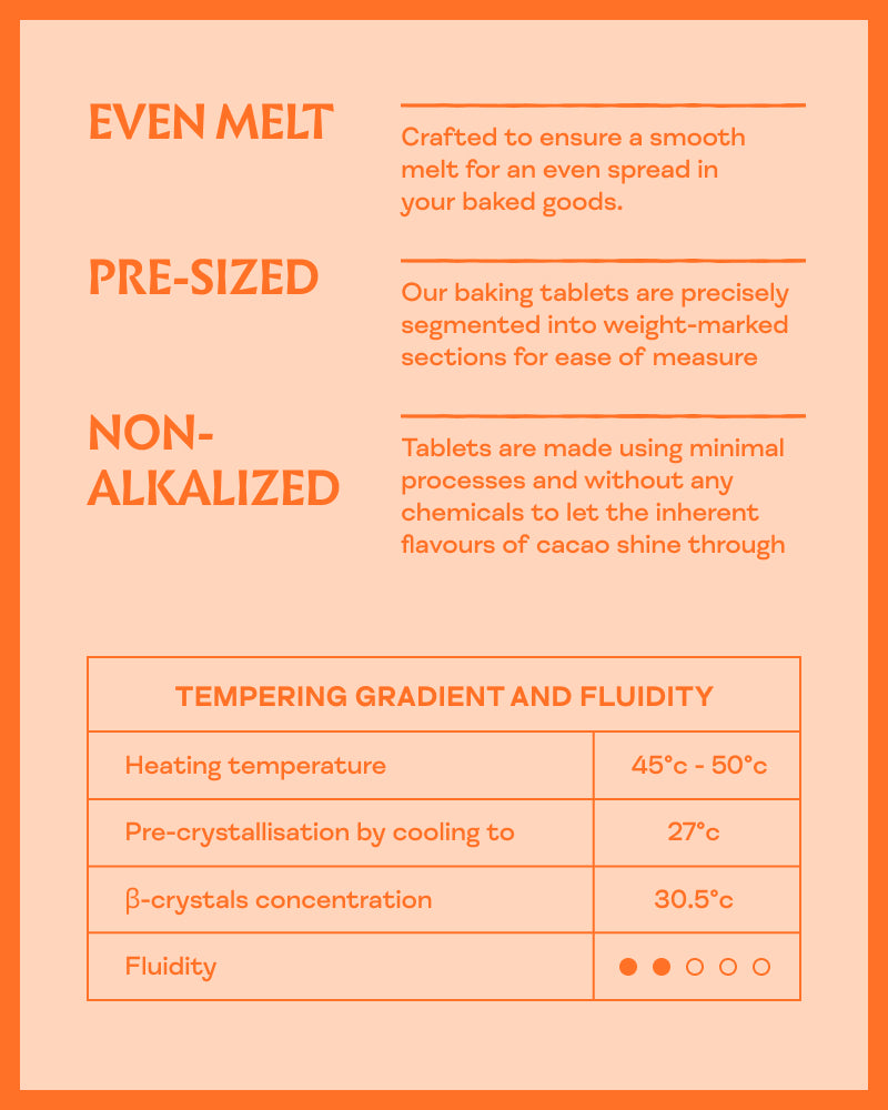 Chocolate Baking Tablet No. 1 - 45% Milk