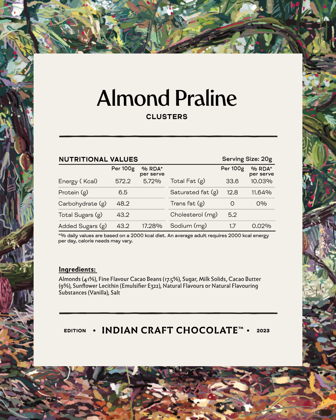 Almond Praline - 45% Milk Chocolate