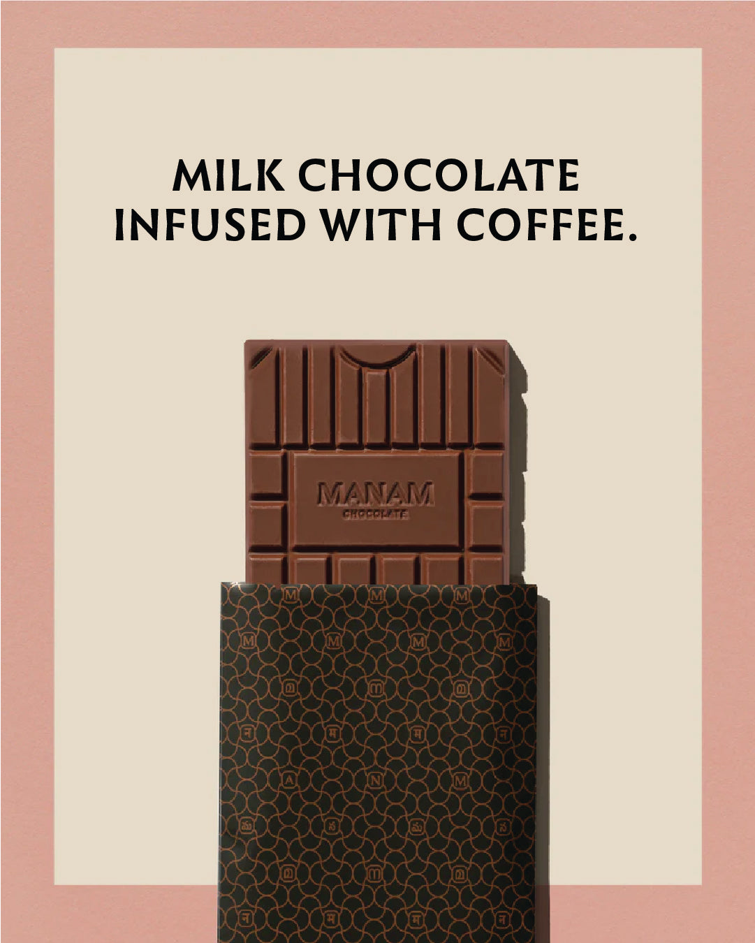 Coffee & Milk Chocolate Infusion Tablet - 38% Milk