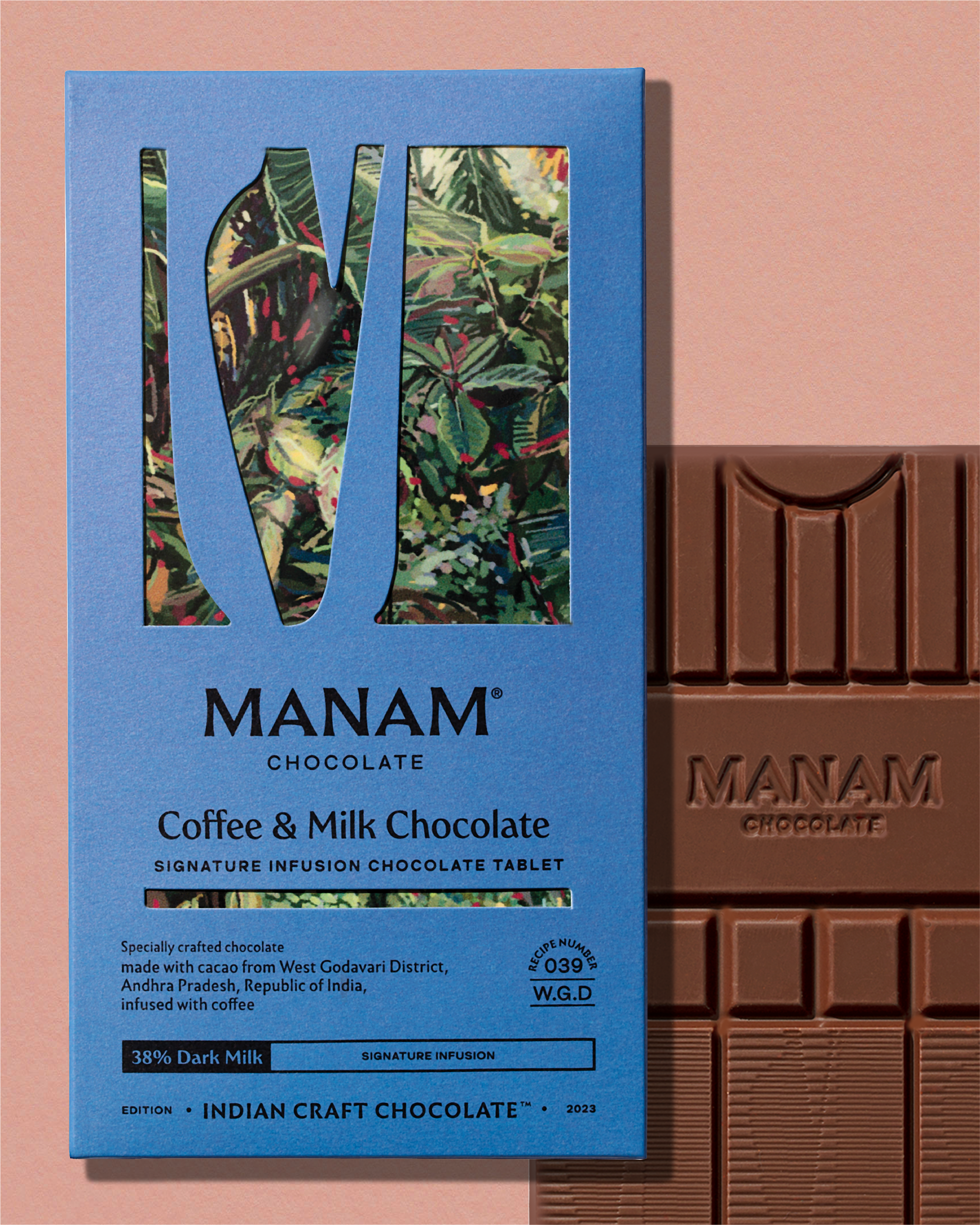 Coffee & Milk Chocolate Infusion Tablet - 38% Milk