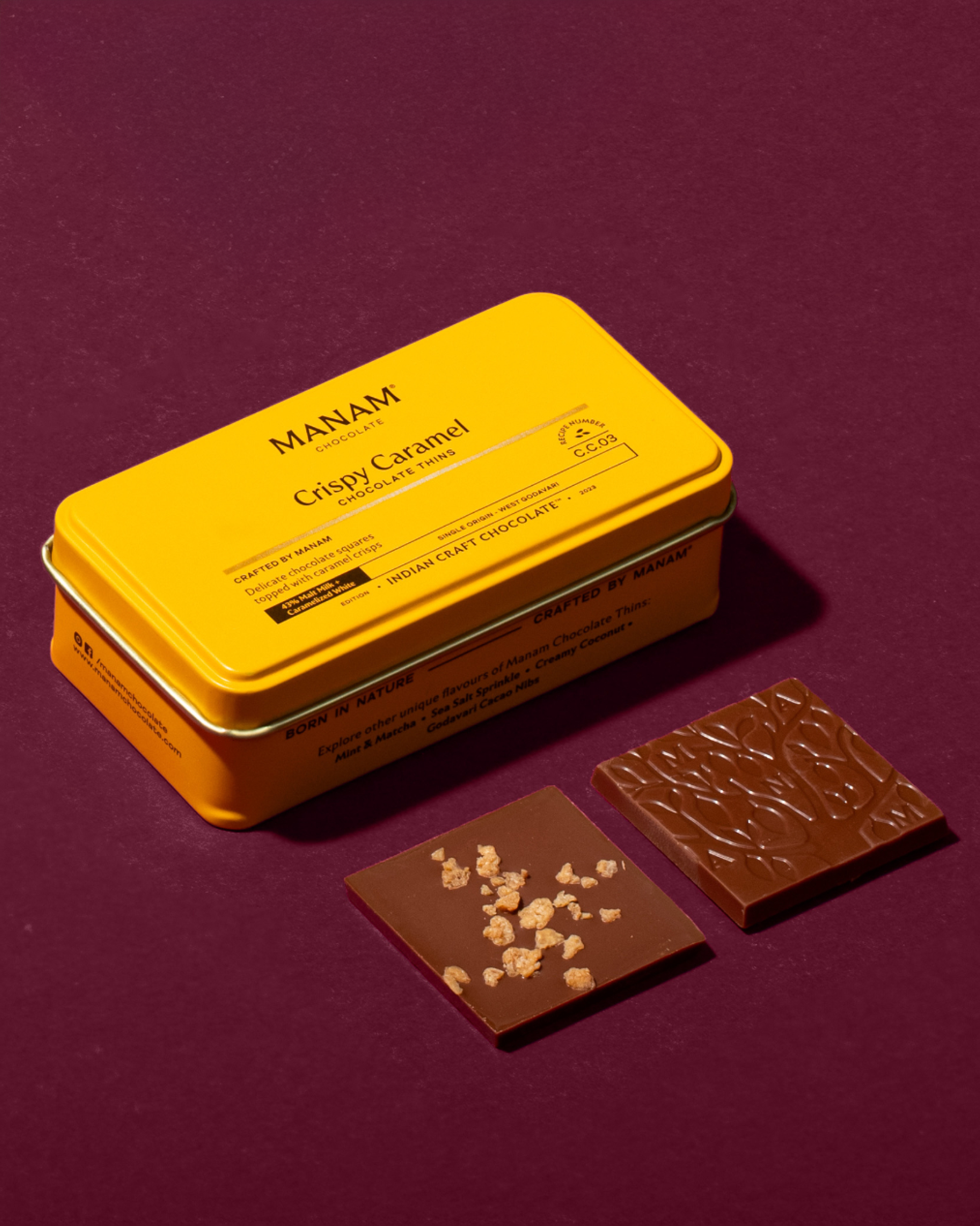 Crispy Caramel Thins