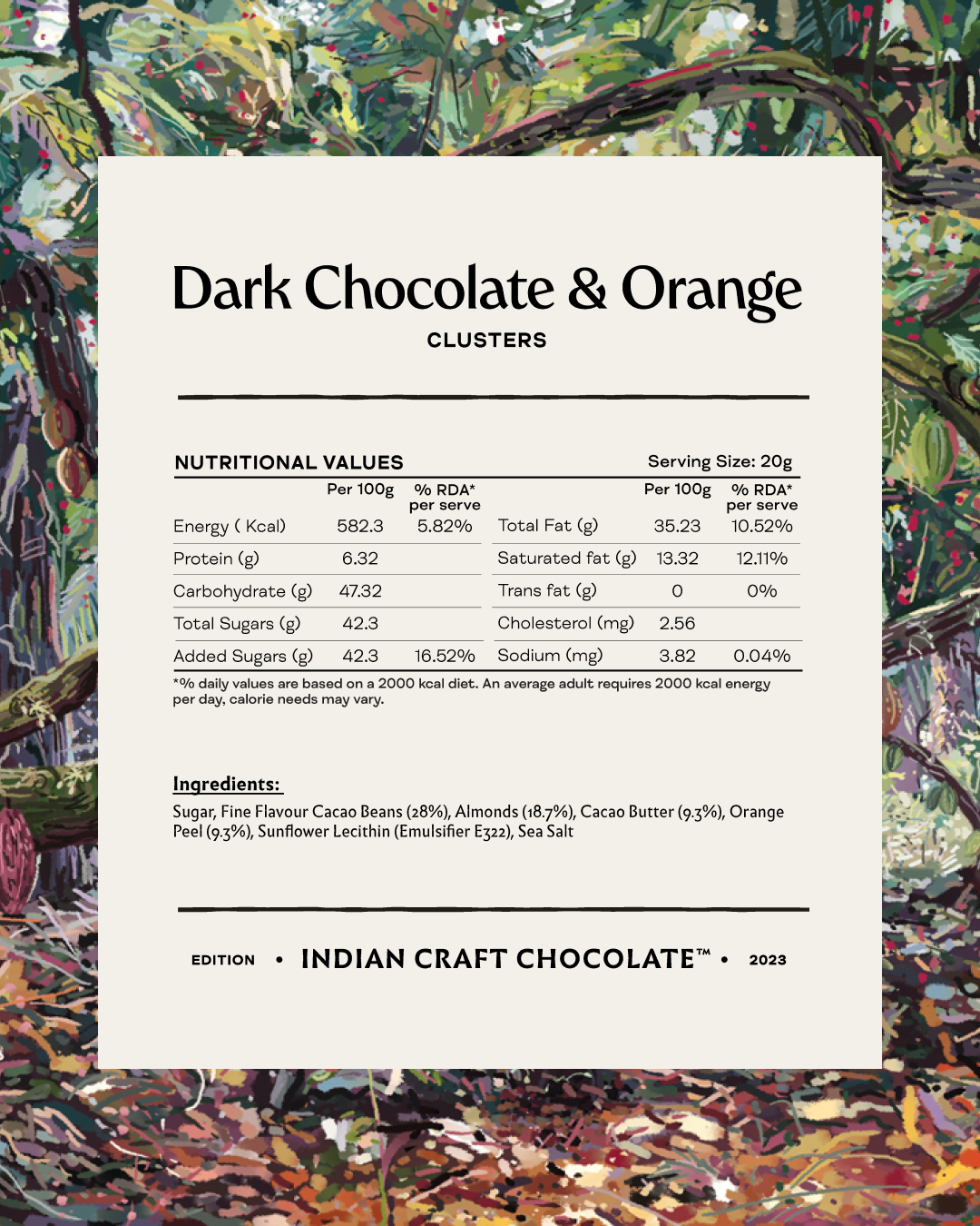 Dark Chocolate & Orange - 60% Dark