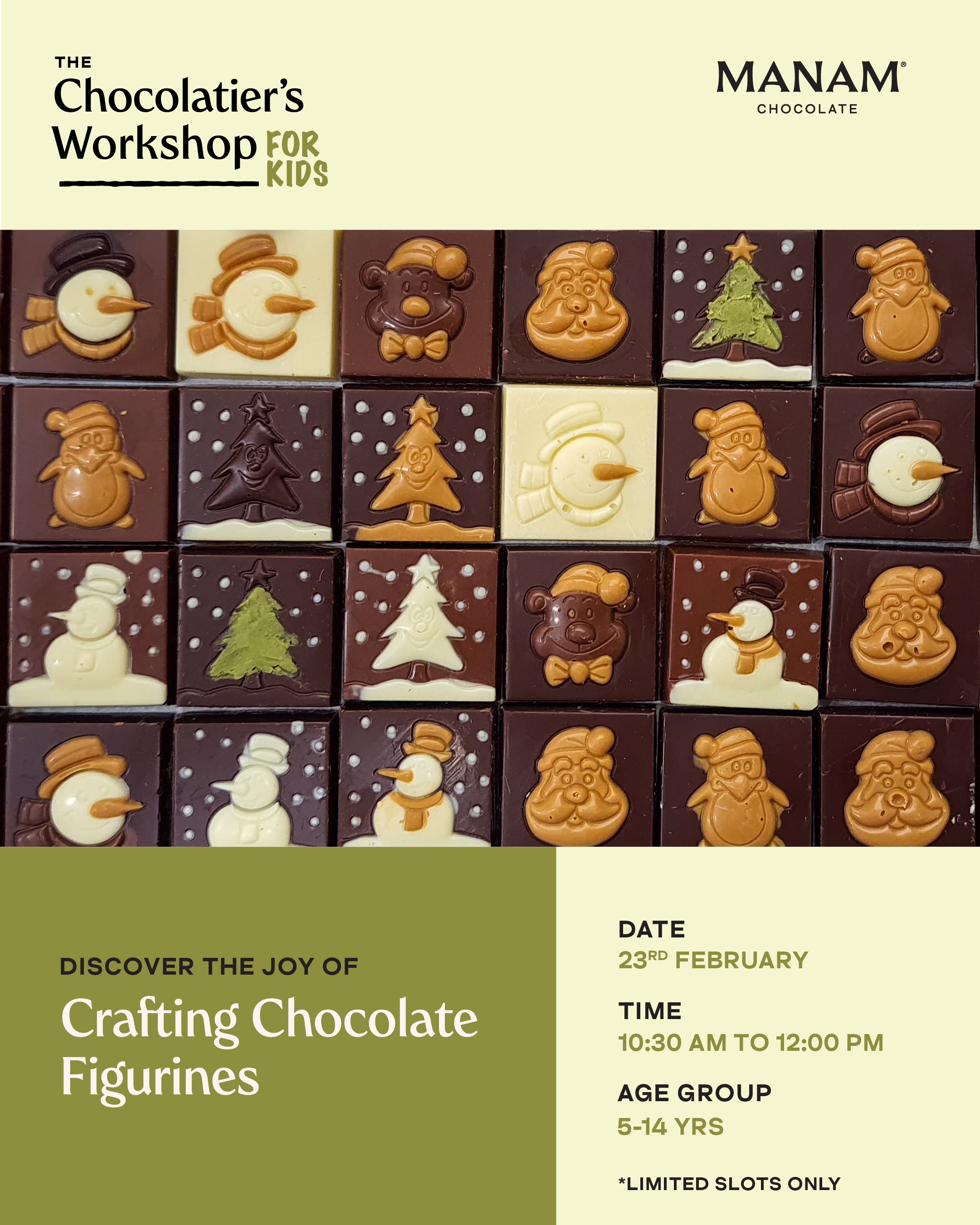 Kids’ Workshop - Discover the Joy Of Crafting Chocolate Figurines