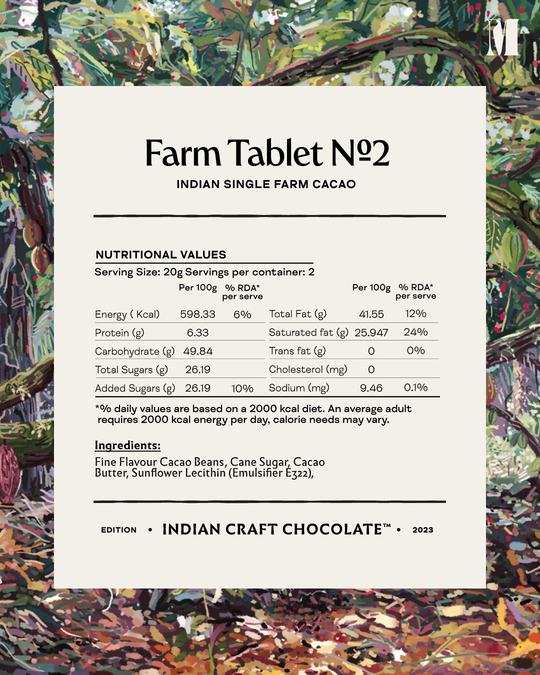 Farm Tablet No. 2 - 62% Dark