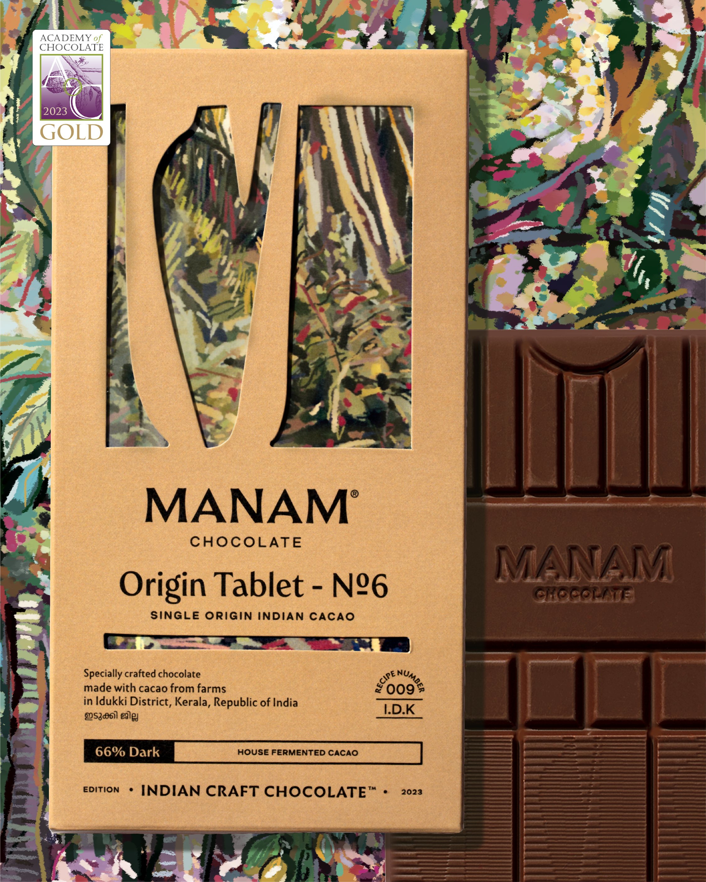 Indian Origin Tablet No. 6 - 66% Dark