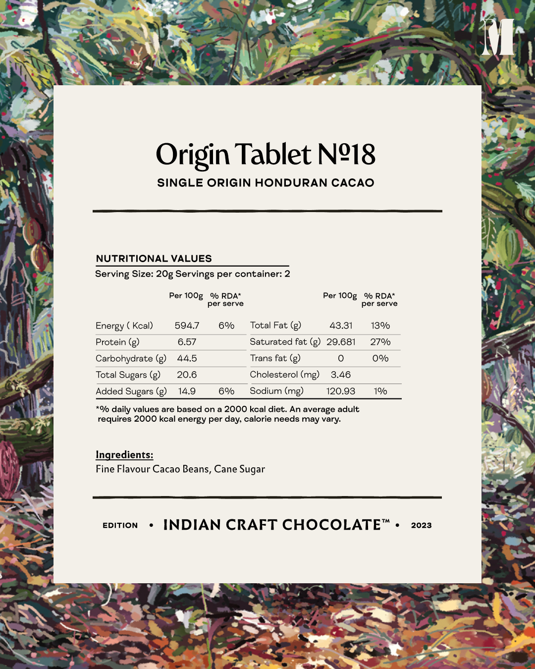 International Origin Tablet No. 18 - 70% Dark